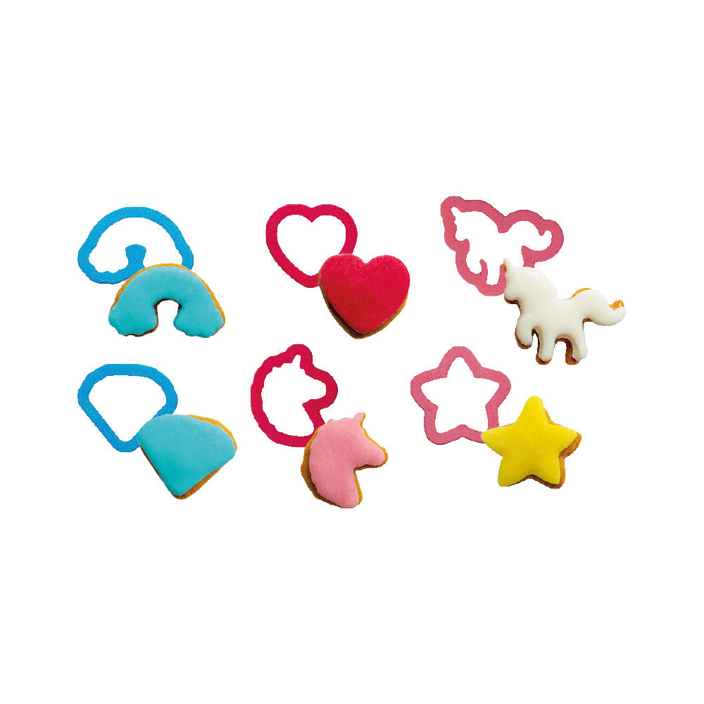 Decora Mini Ausstechformen Einhorn