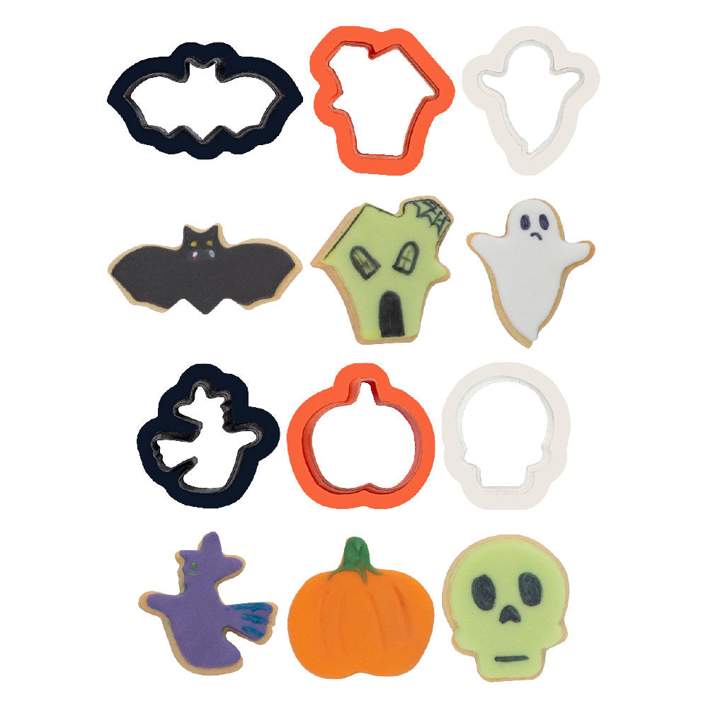 Decora Mini Ausstechformen Halloween Set - 6 Stk