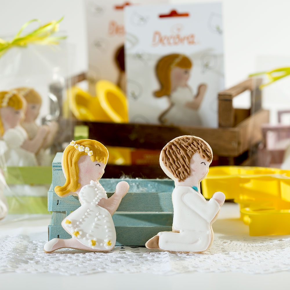 Decora Ausstechform Kommunion Mädchen