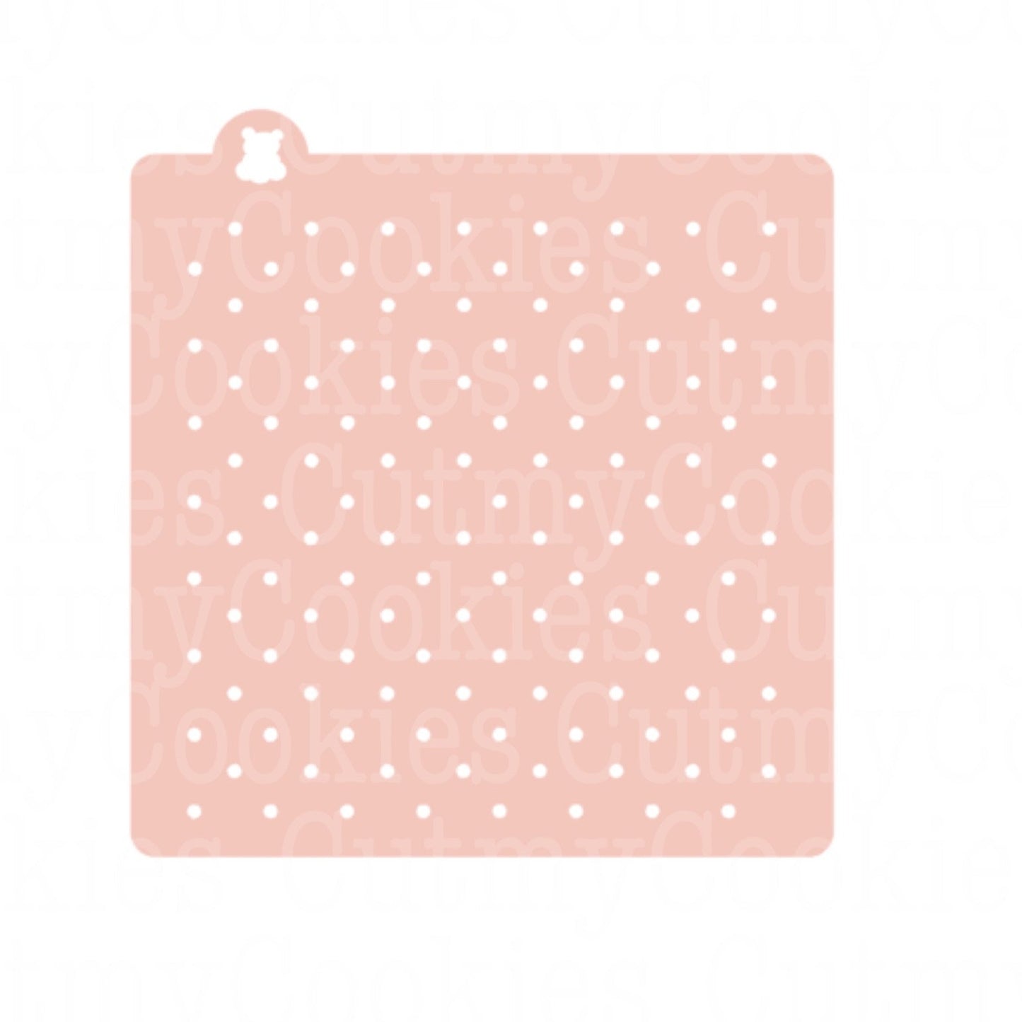 Schablone Punkte klein