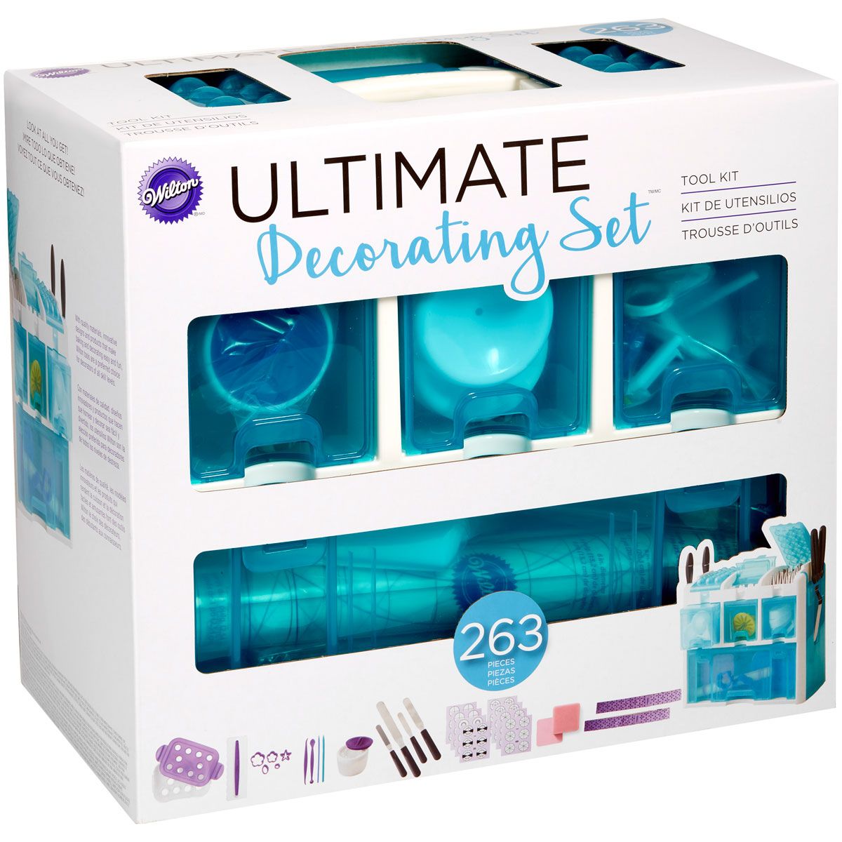 Wilton - Ultimatives Dekorations - Set - 263-teilig