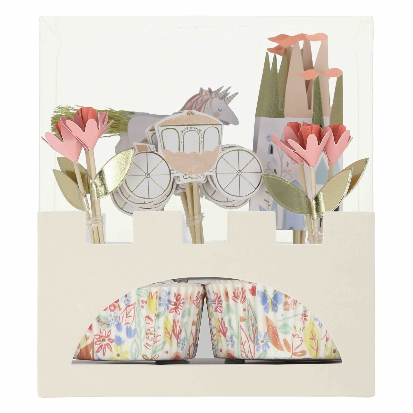 Cupcake Set - Prinzessin - 24 Stk