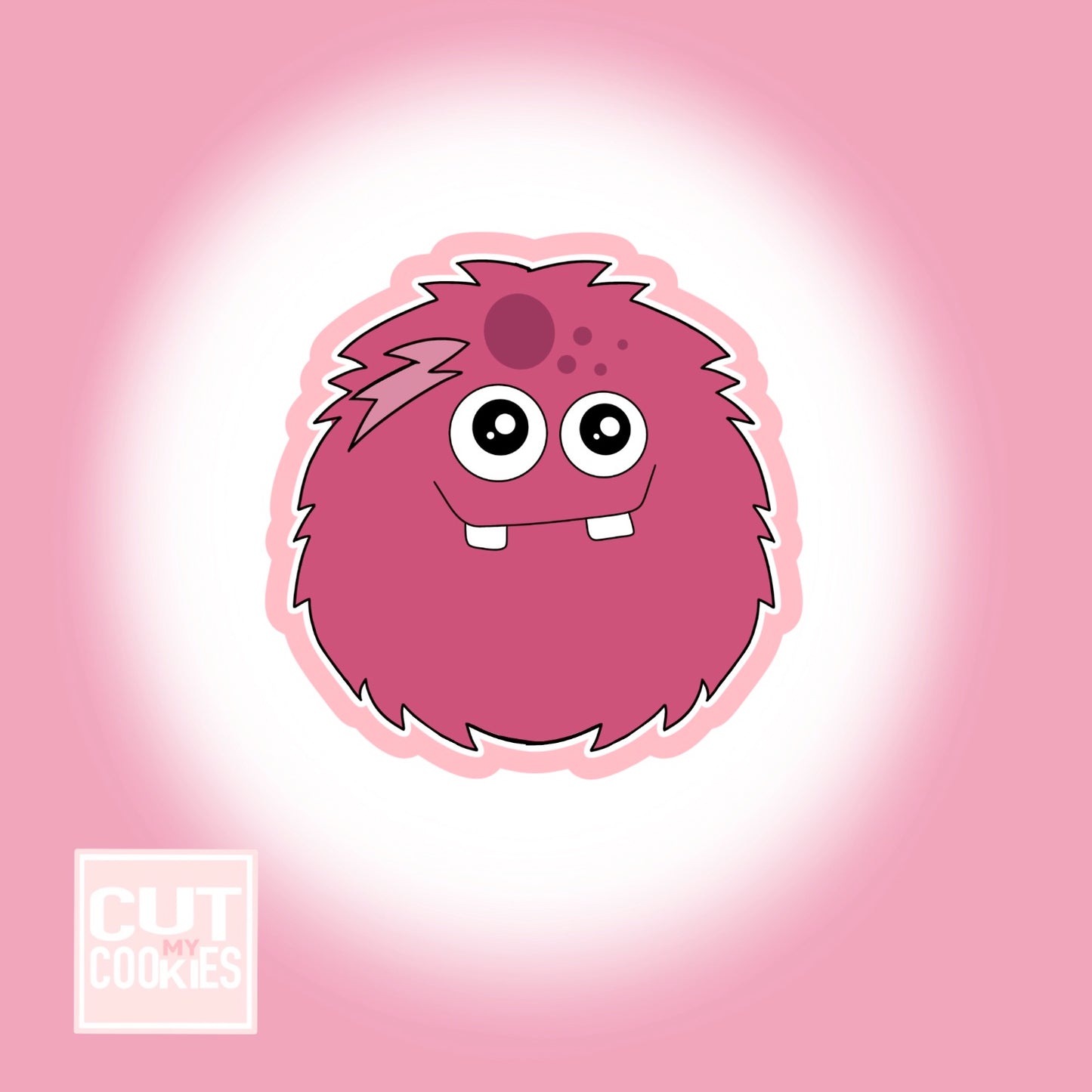 Ausstechform Monster Fluffy Version 2