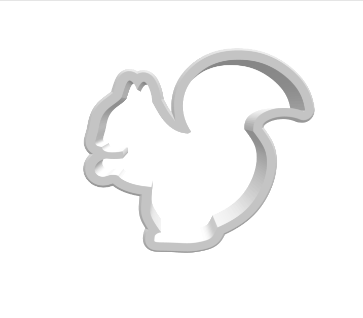 Ausstechform Eichhörnchen