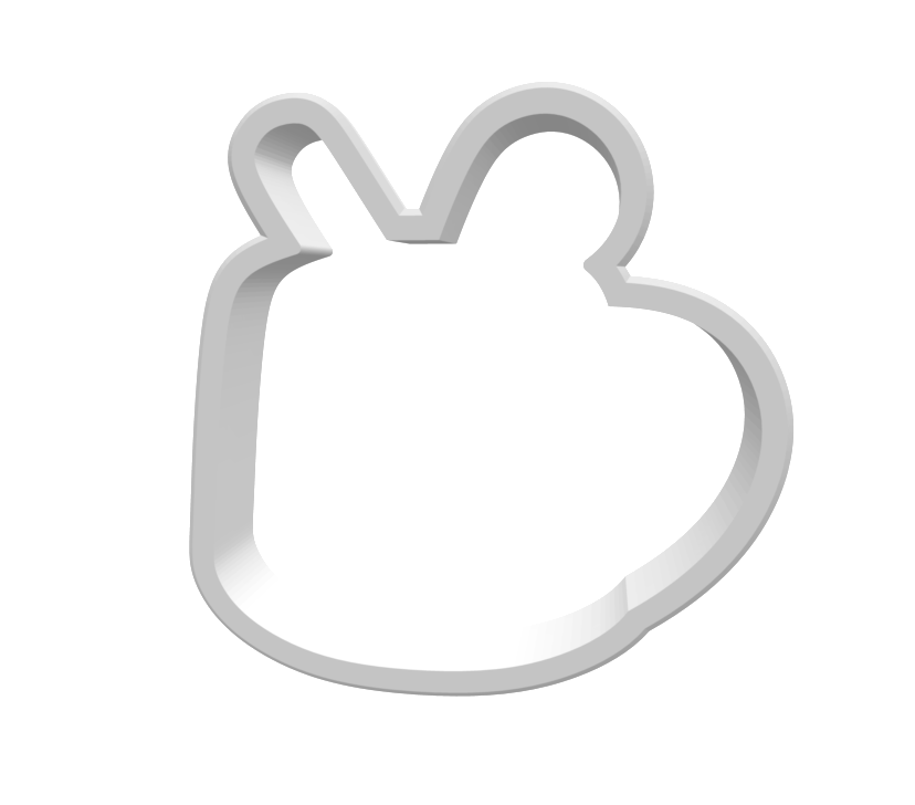 Ausstechform Pingu Tasse