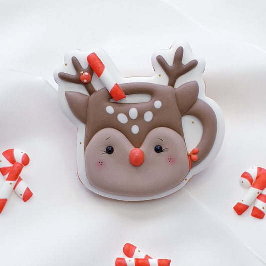 Ausstechform Rentier Tasse 