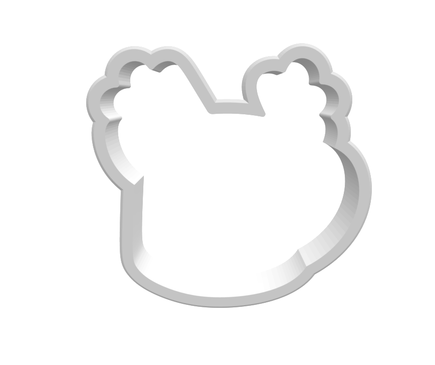 Ausstechform Rentier Tasse