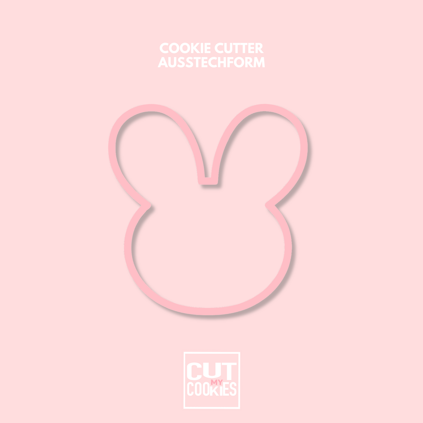 Ausstechform Conny's Hasen Kopf