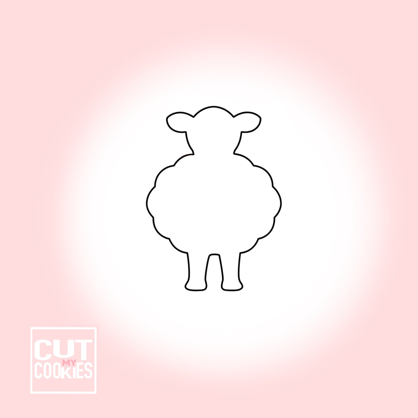 Ausstechform Schaf