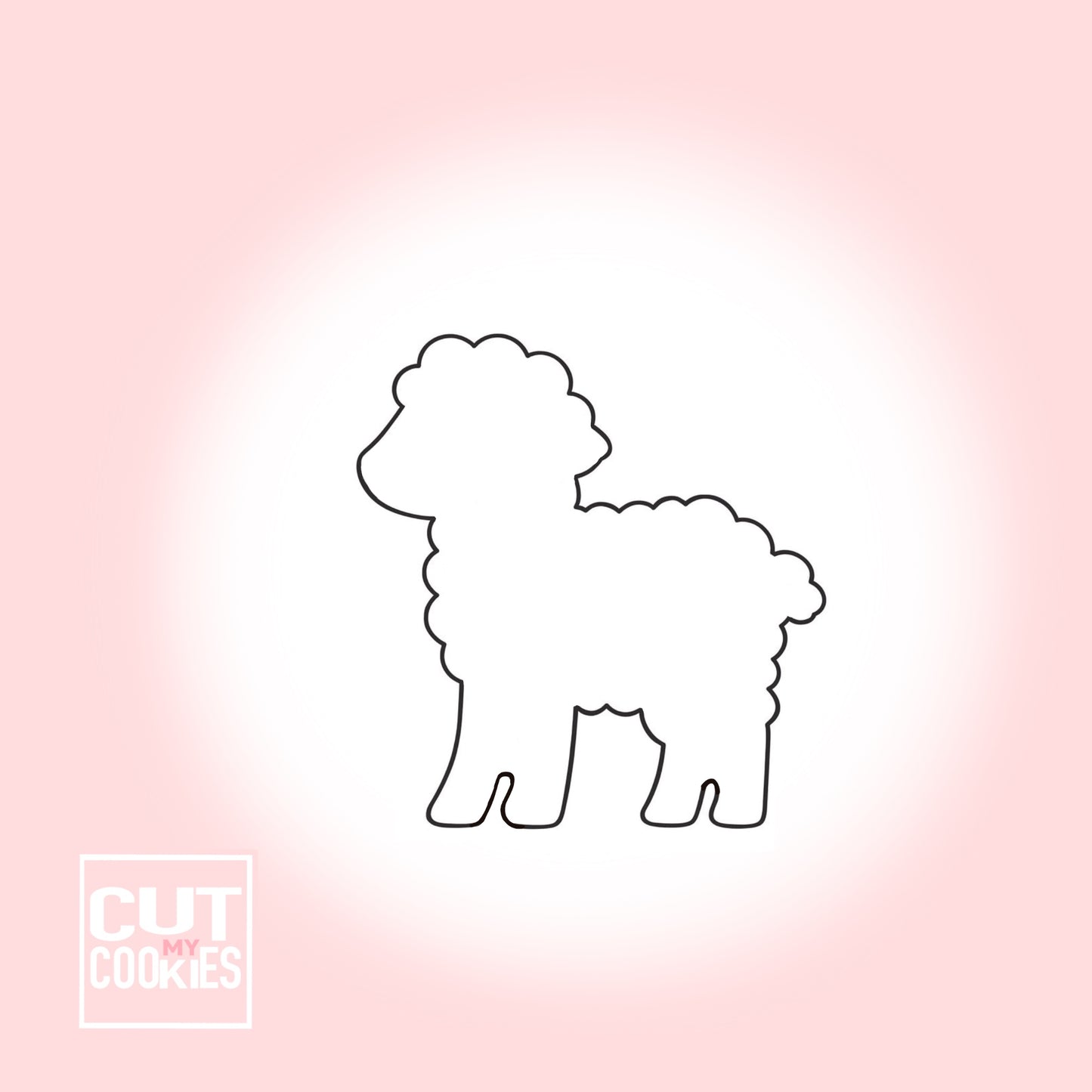 Ausstechform Lamm