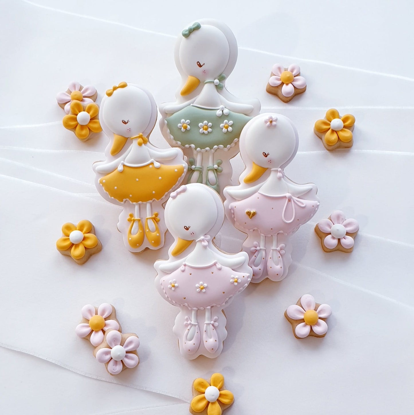 Ausstechform Ballerina Ente