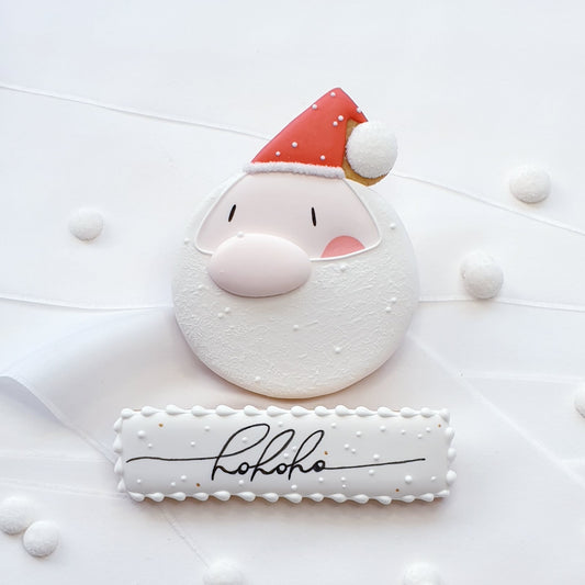 Ausstechform Santa Kopf