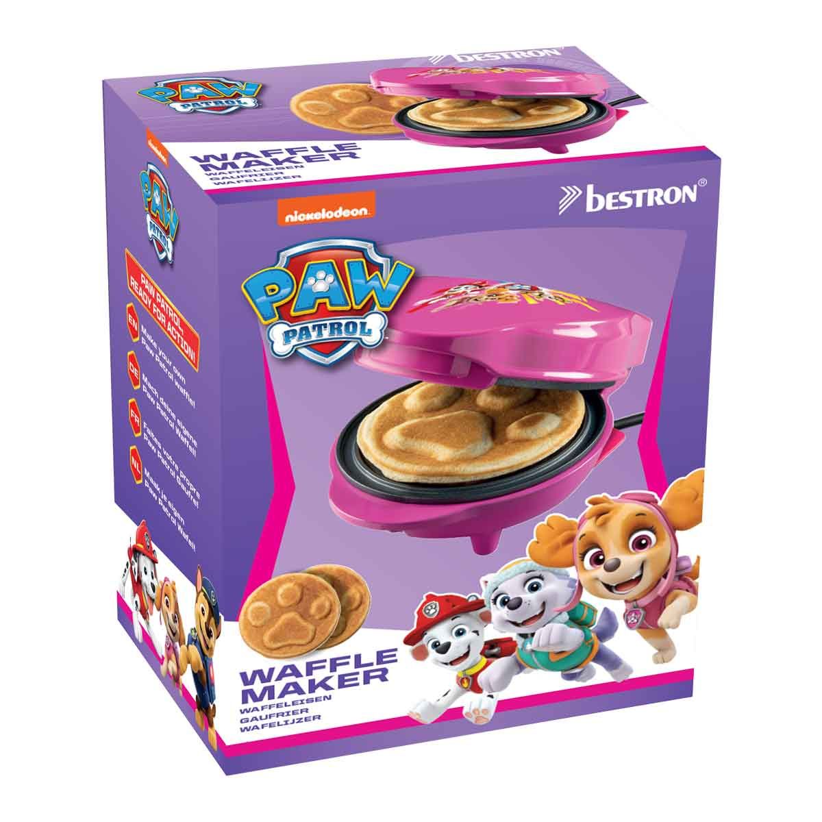 Bestron Waffeleisen - Paw Patrol - rosa