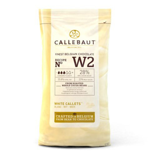 Callebaut Chocolate Callets - Weisse Schokolade