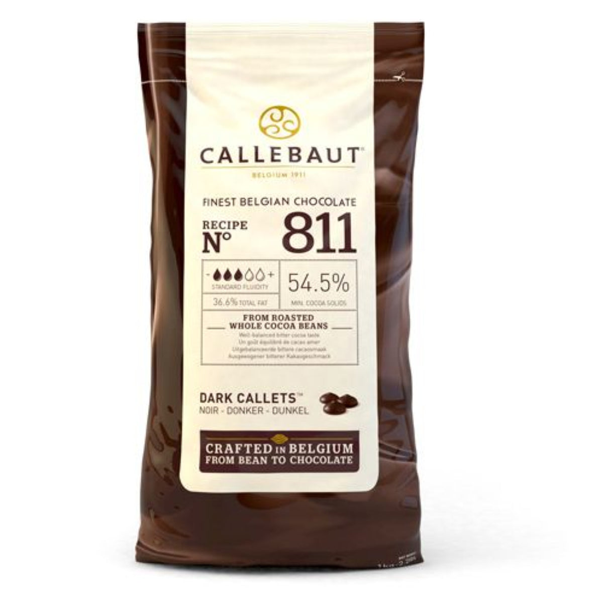 Callebaut Chocolate Callets - 54.5% Dunkel - Kuvertüre