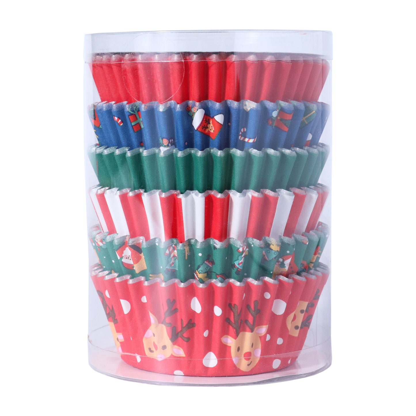 PME Cupcake Backförmchen - Santa Mix -100 Stk
