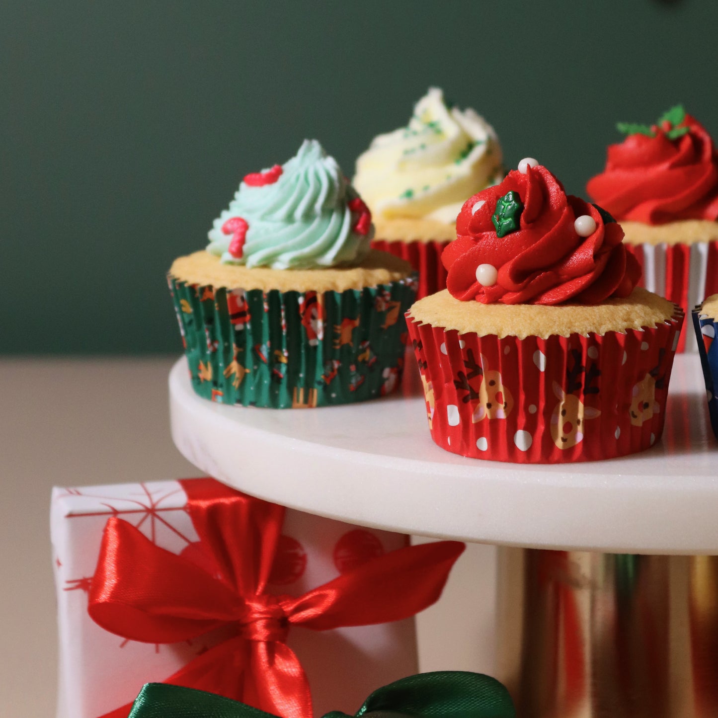 PME Cupcake Backförmchen - Santa Mix -100 Stk