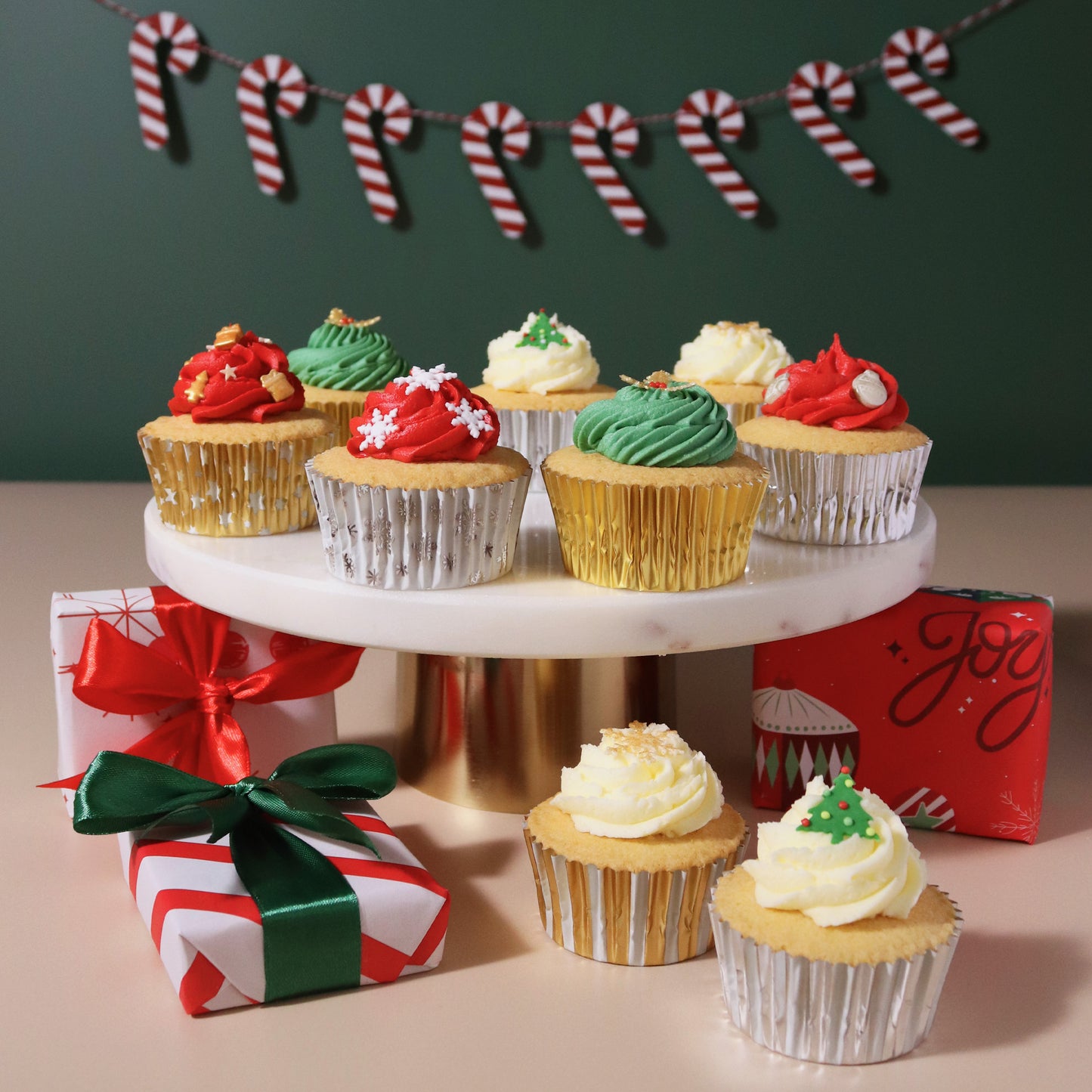 PME Cupcake Backförmchen - Gold und Silber -100 Stk