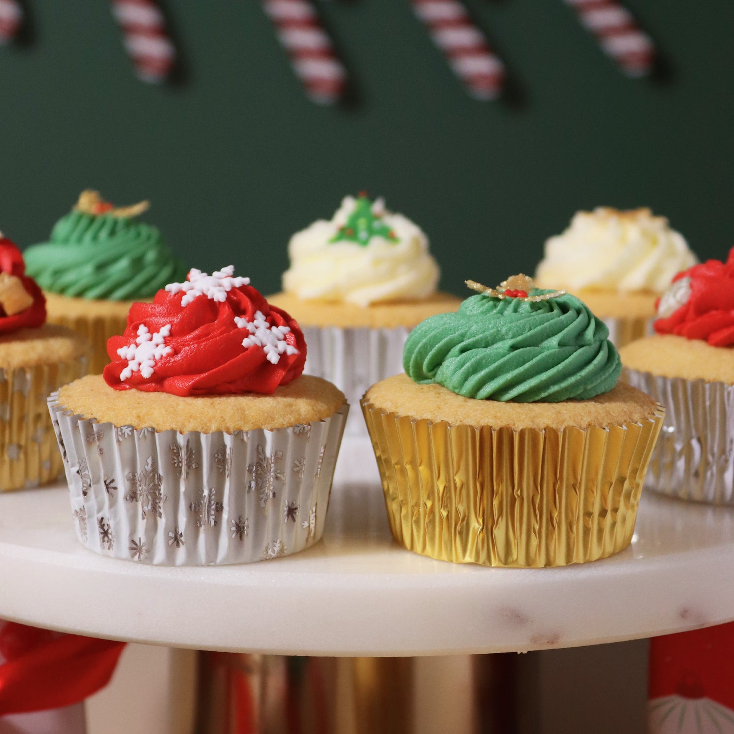 PME Cupcake Backförmchen - Gold und Silber -100 Stk