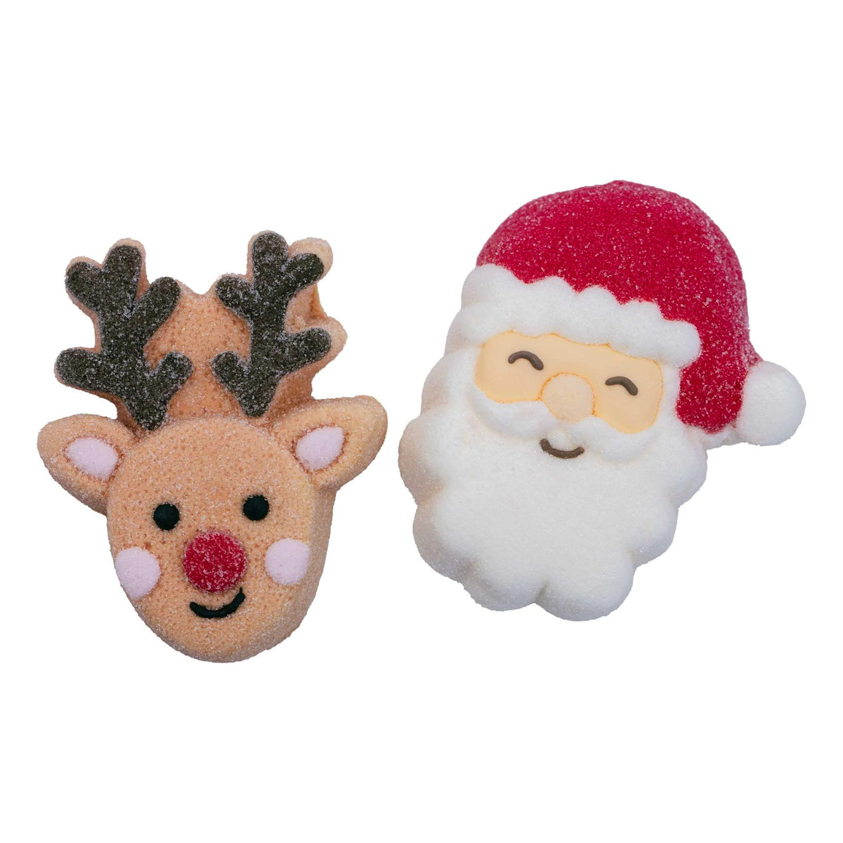 PME Marshmallow - Santa und Rudolf - 12 Stk