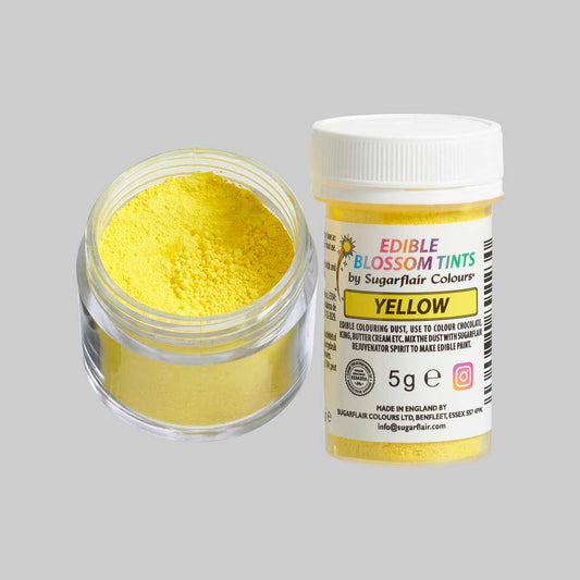 Sugarflair Lebensmittel Puderfarbe Gelb - 5g