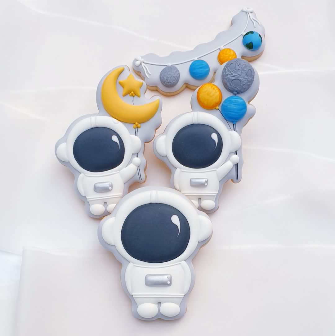 Ausstechform Astronaut