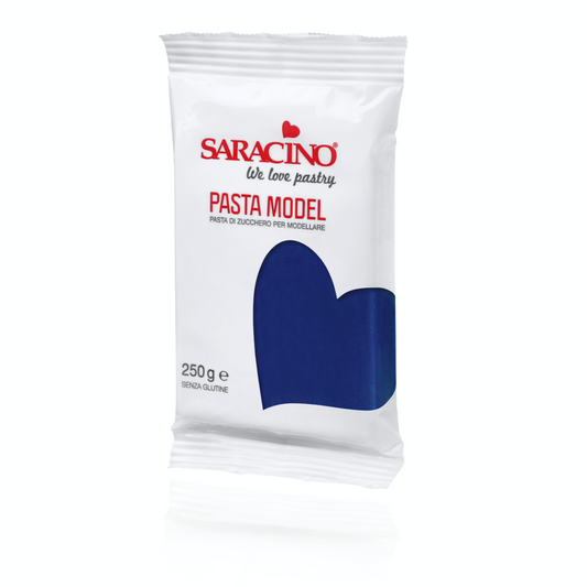 Saracino Pasta Model - Modellierfondant - Marineblau - 250g