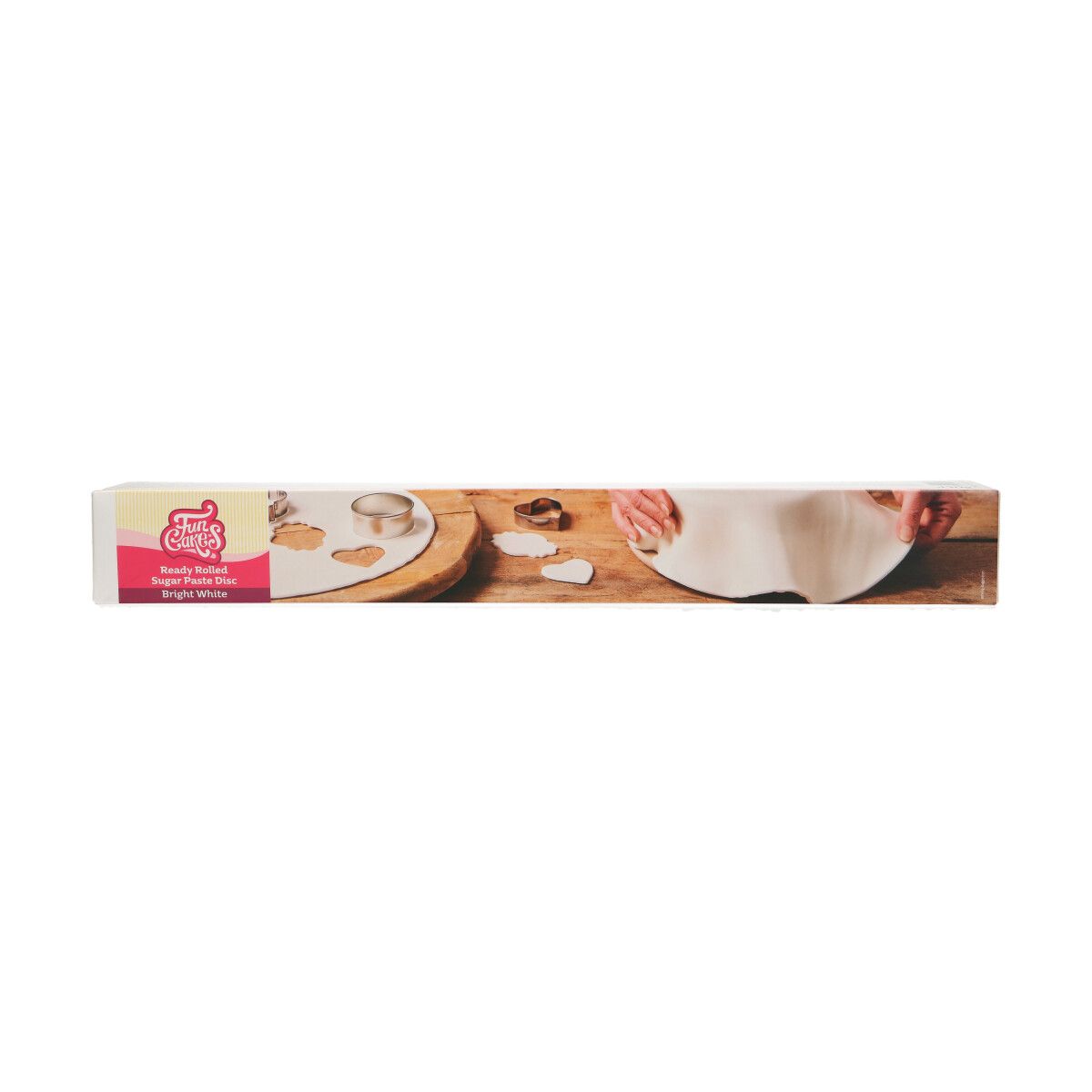 Funcakes - Ausgerollte Fondant Decke - Weiss