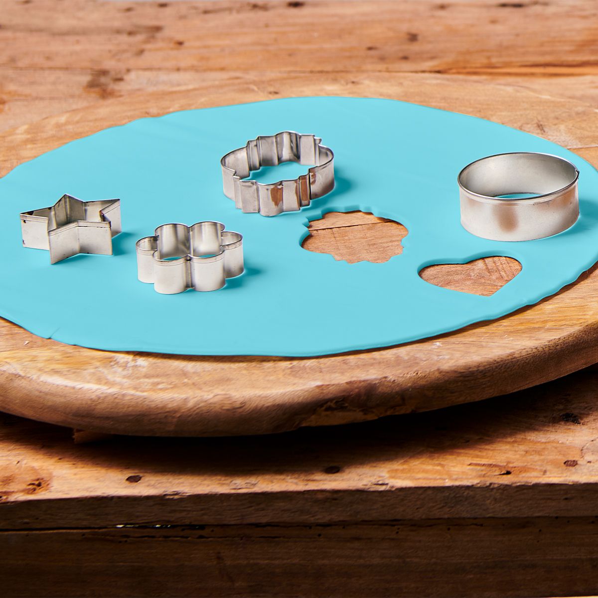Funcakes - Ausgerollte Fondant Decke - Baby Blau