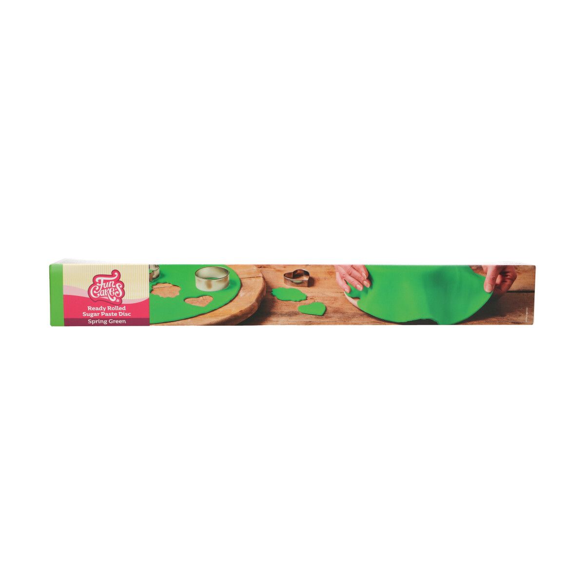 Funcakes - Ausgerollte Fondant Decke - Grün