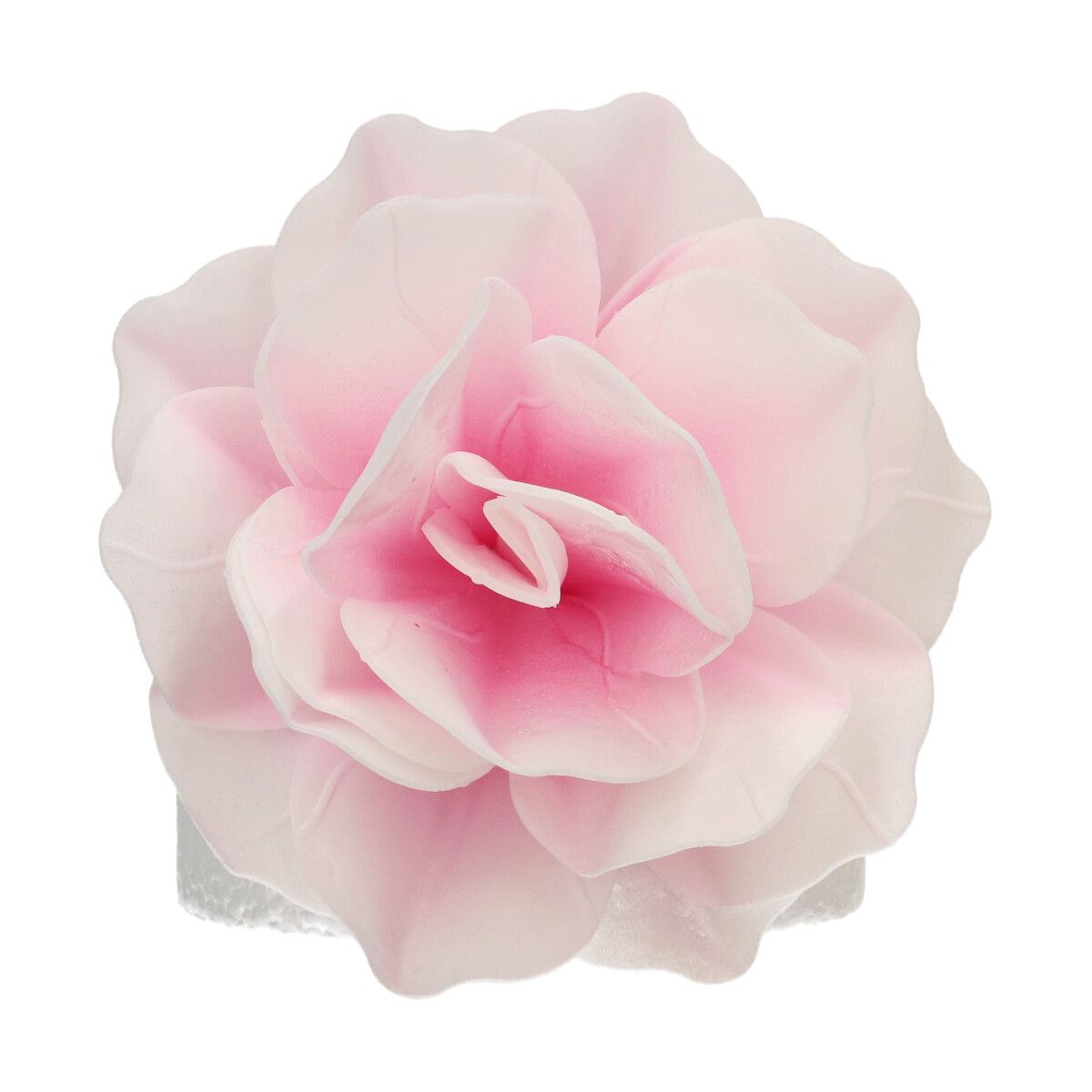 Funcakes Essbare Papierblumen - Deluxe Rose Pastella ombre rosa - gross