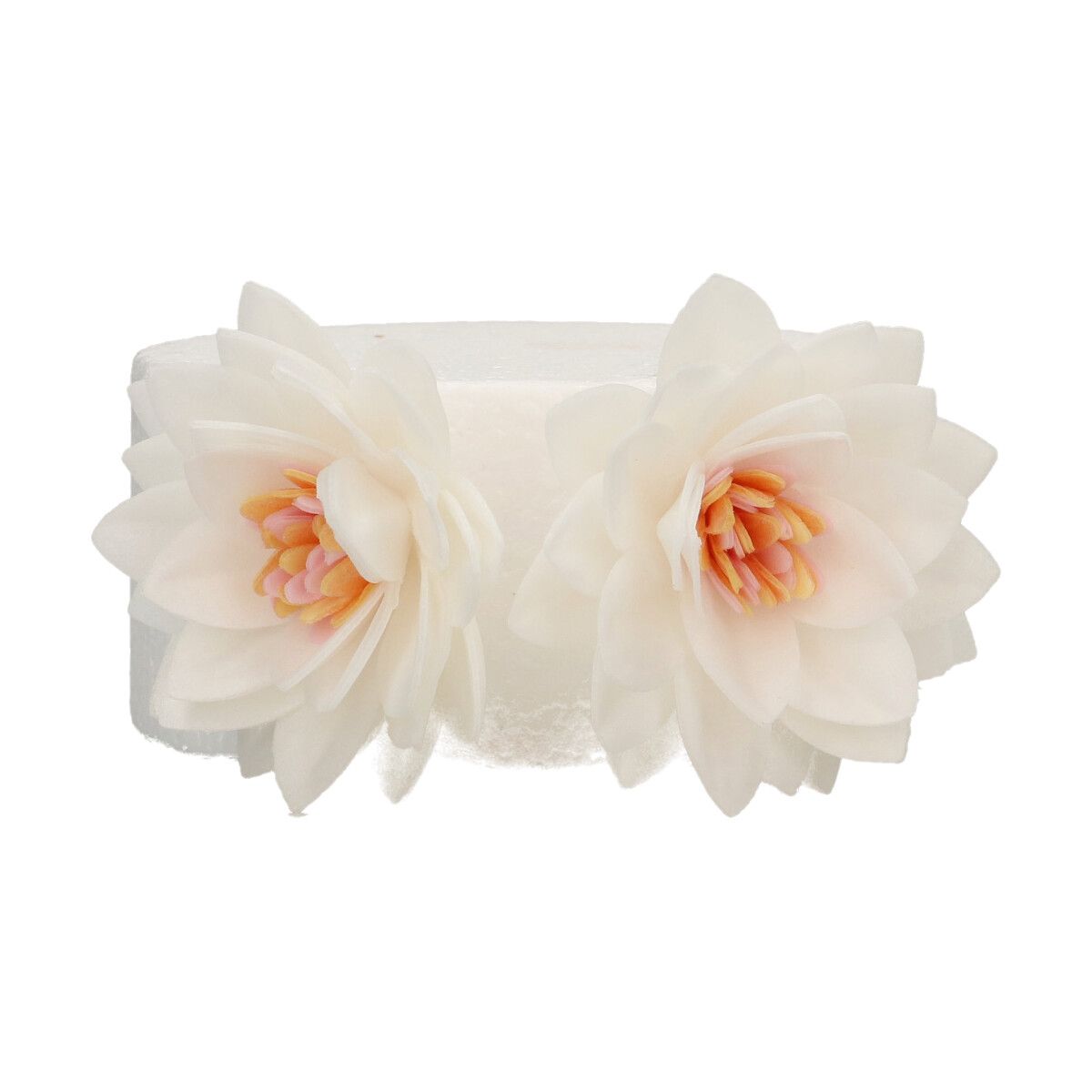 Funcakes Essbare Papierblumen - Deluxe Lotus Mix -weiss - medium