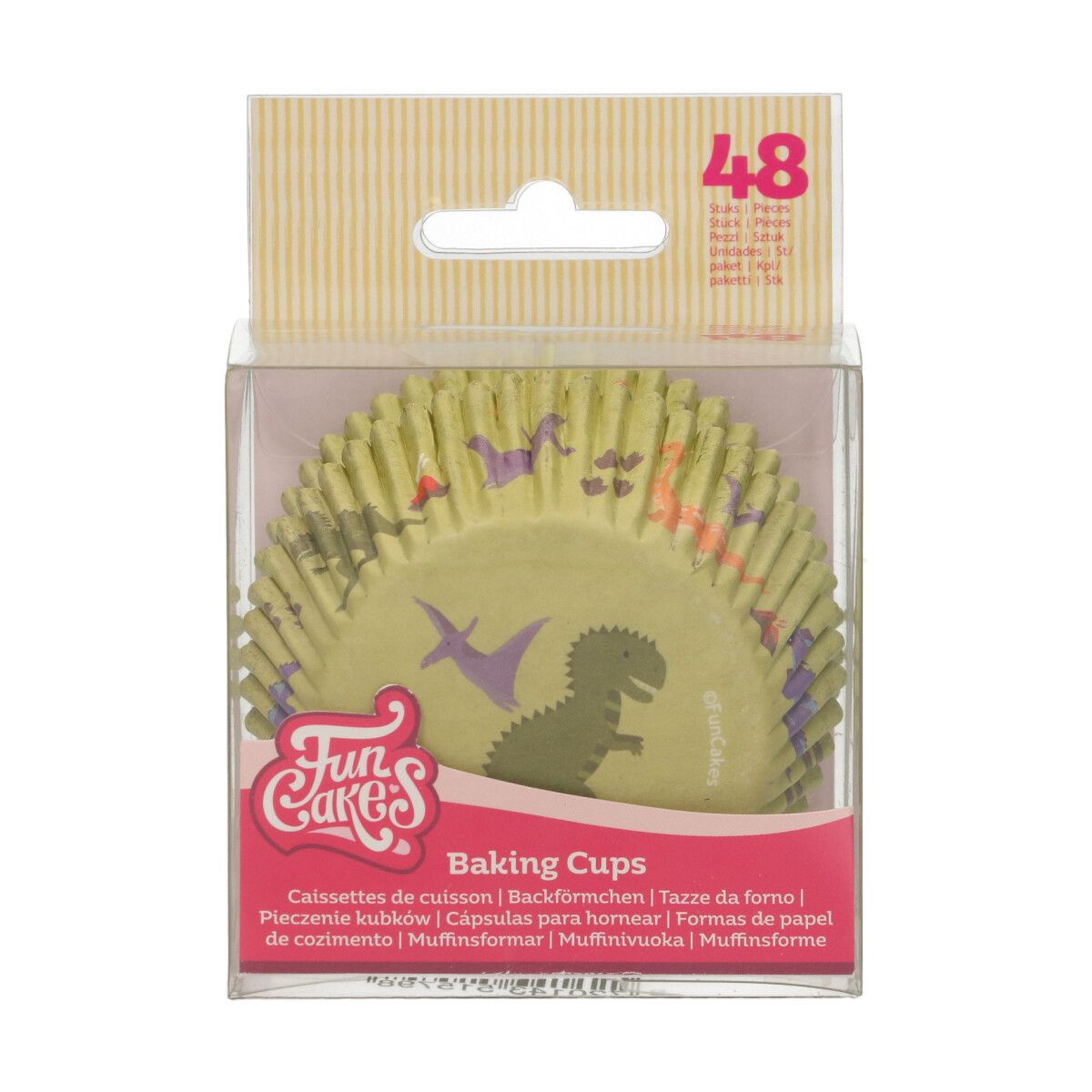 Funcakes Cupcake Backförmchen Dino