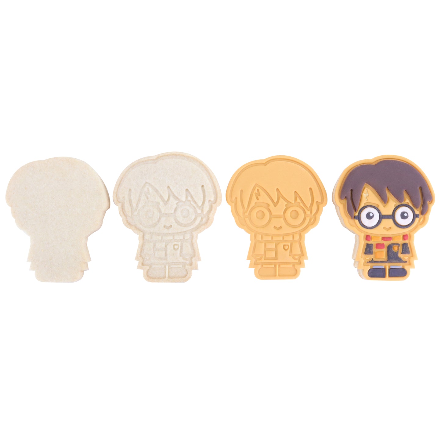 Harry Potter Ausstecher und Stempel Set - Harry Potter, Hermione, Ron