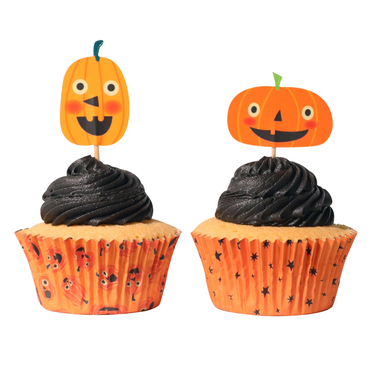 PME Cupcake Backförmchen inkl. Topper - Kürbis