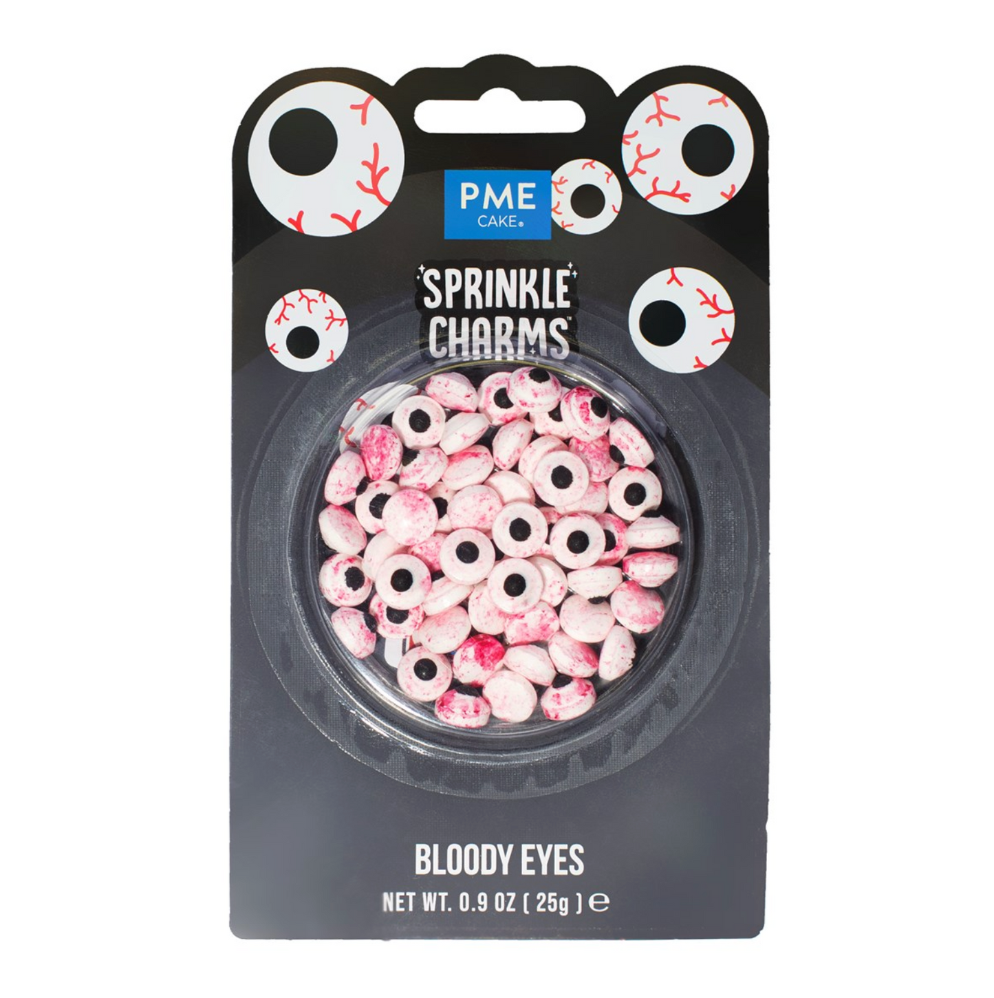 PME Halloween Zuckerstreusel - Blutige Augen - 25g