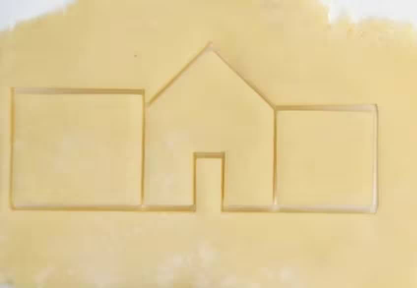 Ausstechform Mini Lebkuchen Haus by @hanneydukes