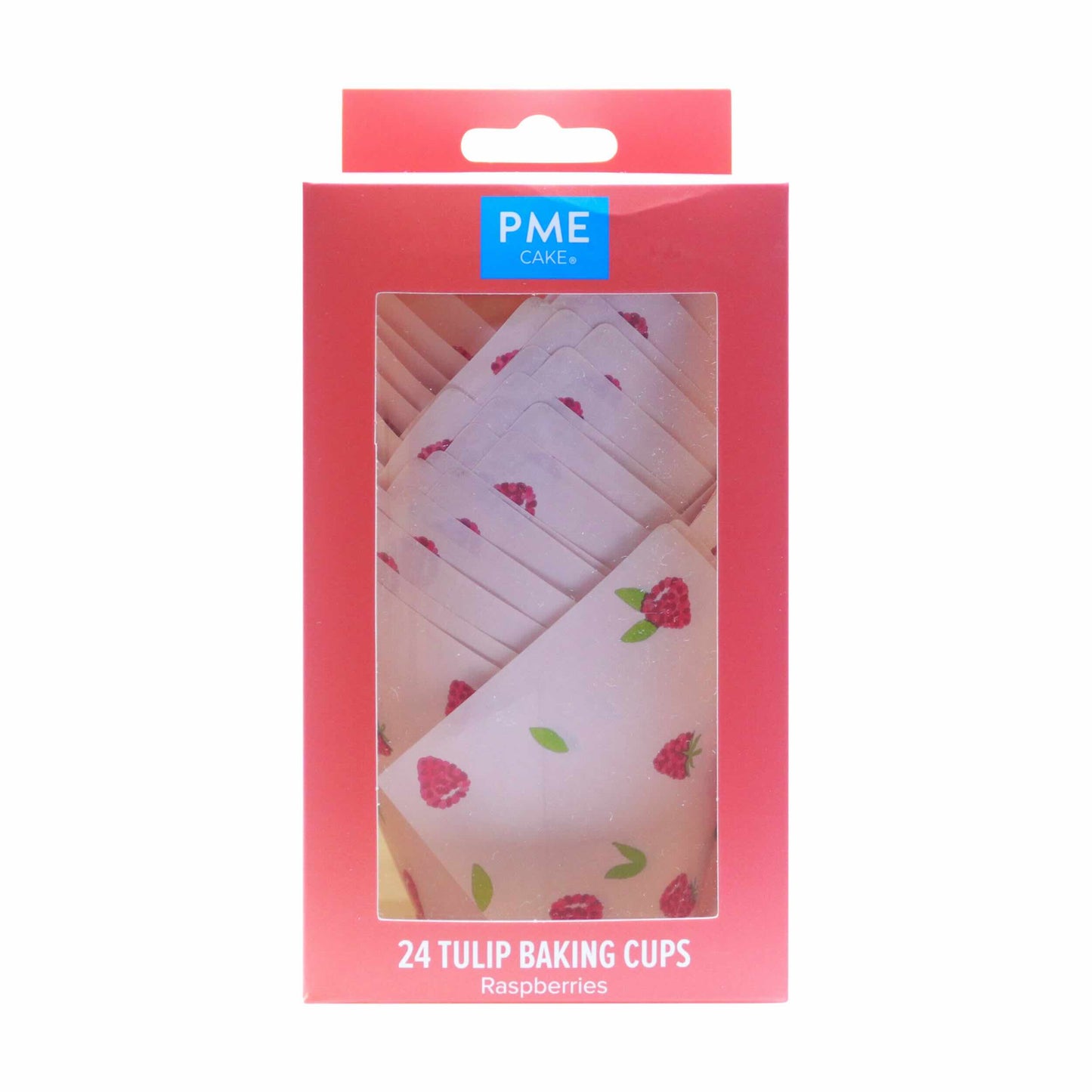 PME Tulip Muffin Backform - Himbeer - 24 Stk