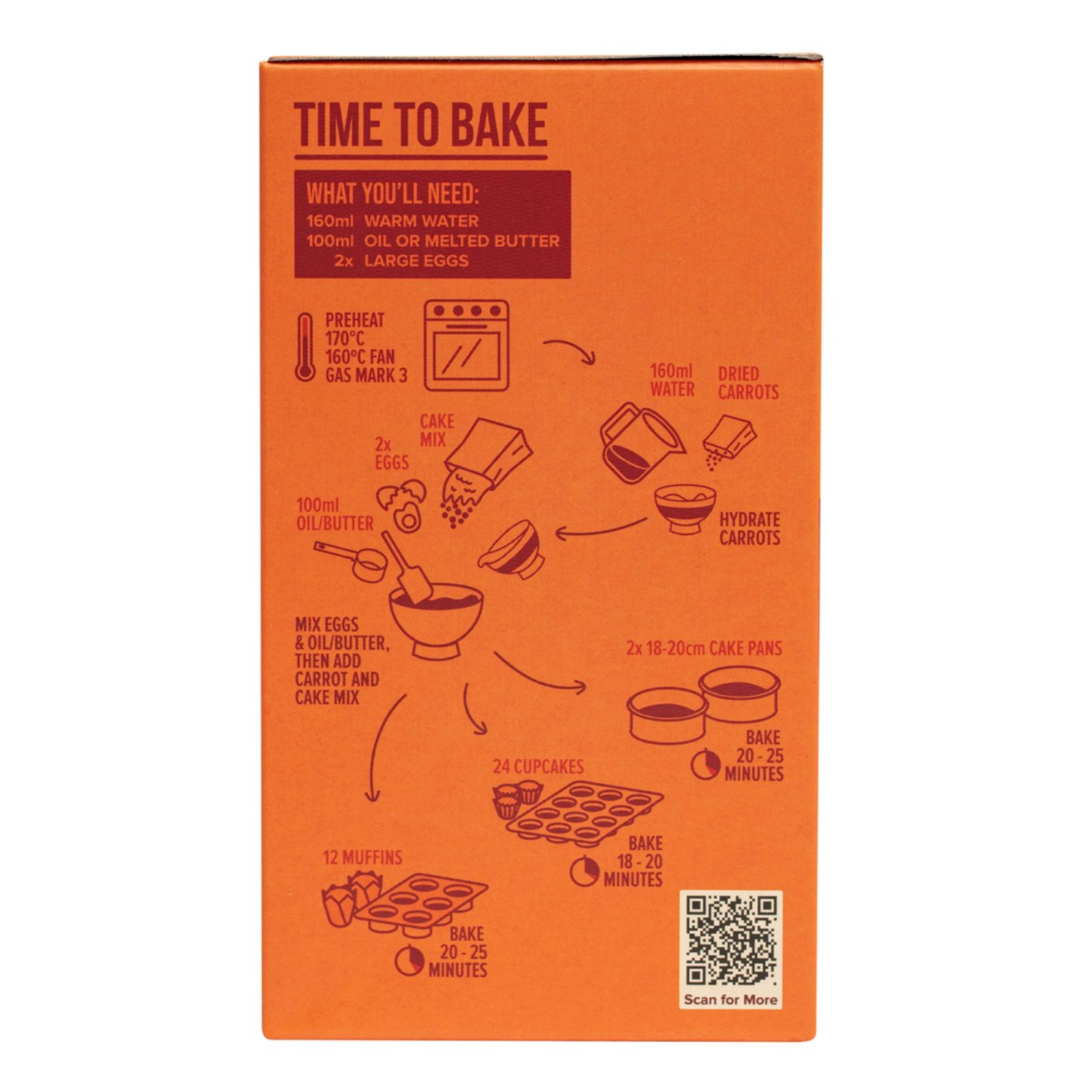 PME Backmischung - Karotten Kuchen - 500g