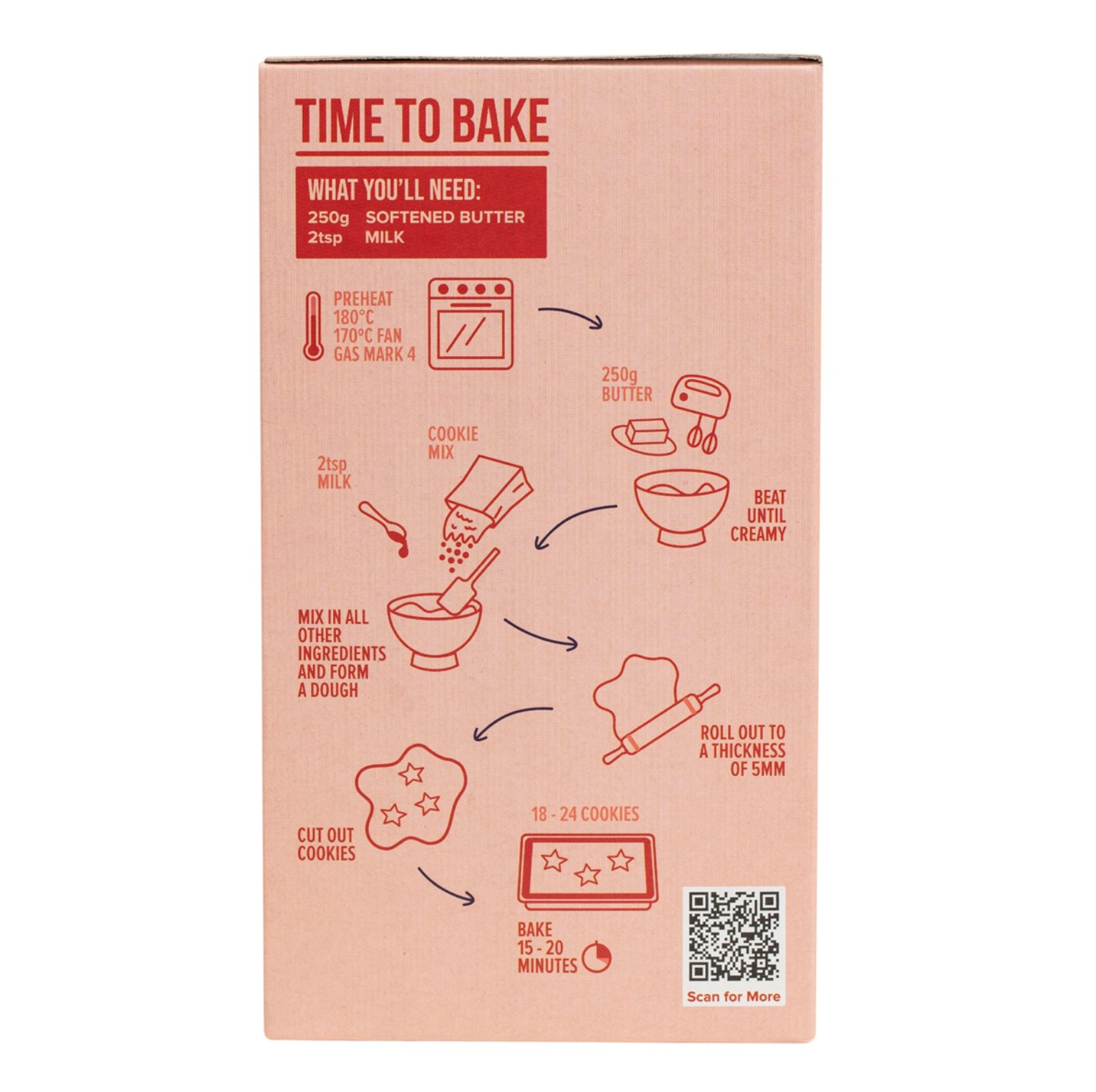 PME Backmischung - Sugar Cookies - Kekse - 500g