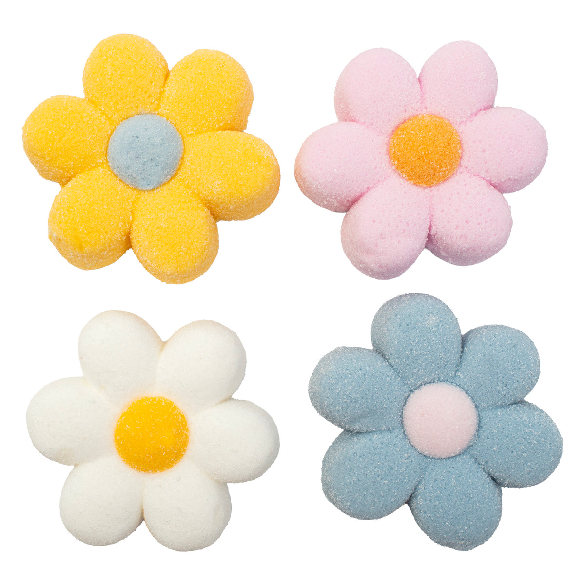 PME Marshmallow - Pastellblumen - 12 Stk
