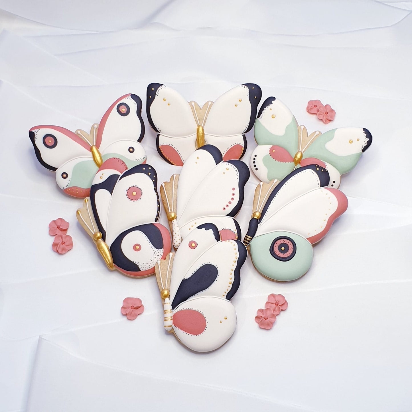 Ausstechform Schmetterling von der Seite