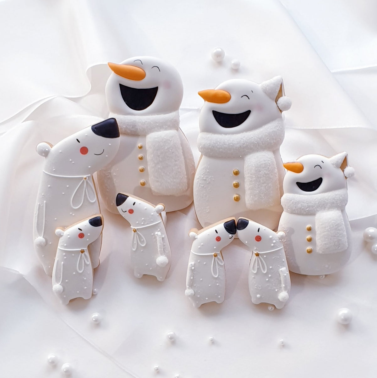 Ausstechform Schneemann mit Hut