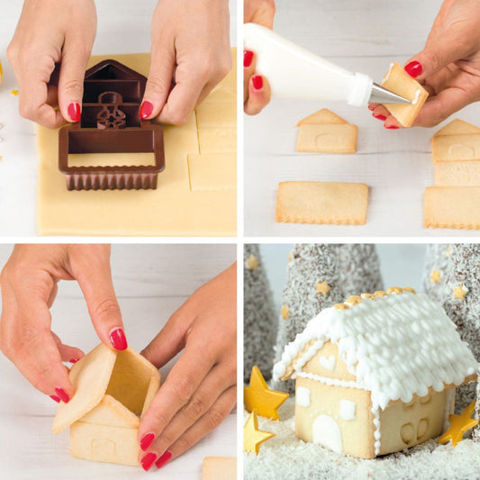 Decora Ausstechform Mini Lebkuchenhaus
