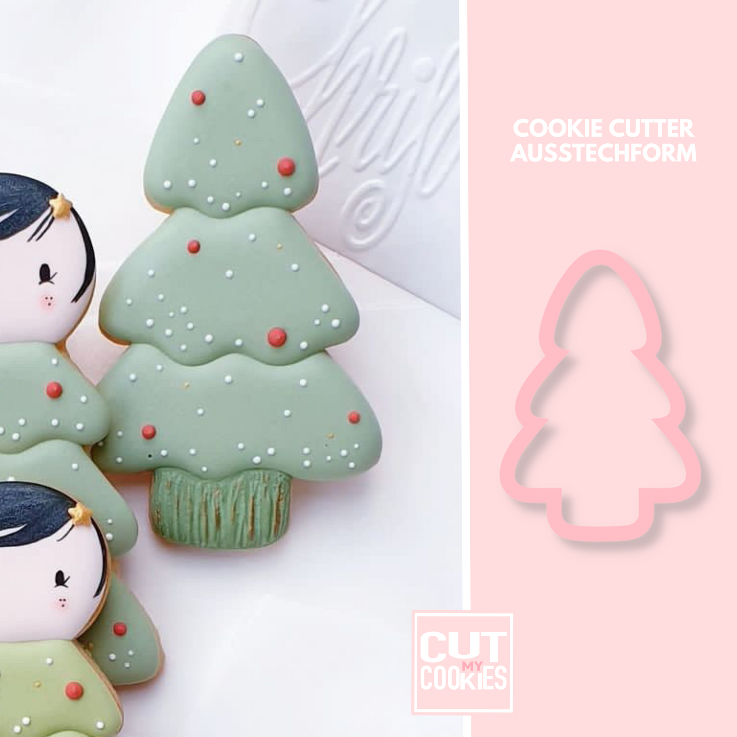 Ausstechform Tanne