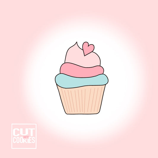 Ausstechform Cupcake