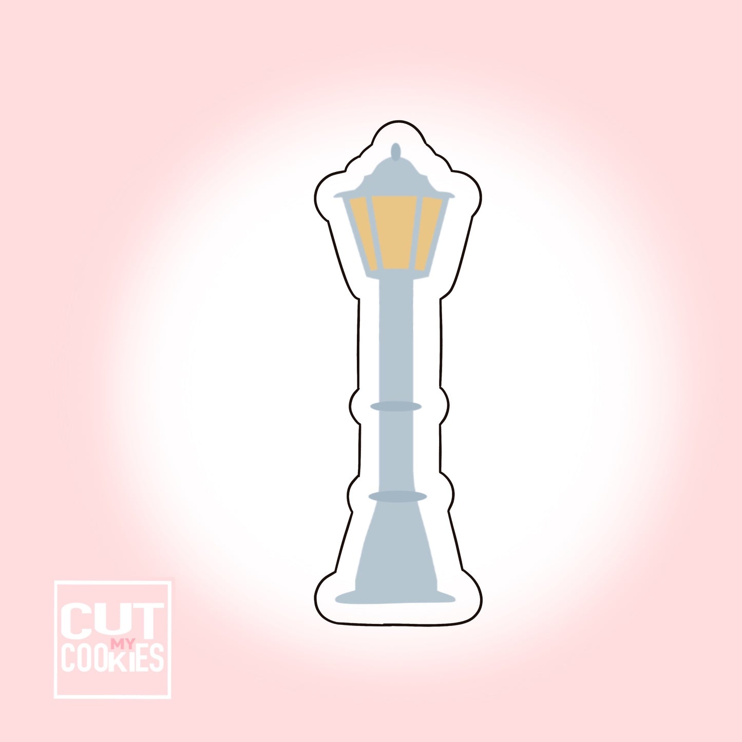 Ausstechform Strassenlaterne - Emily Set