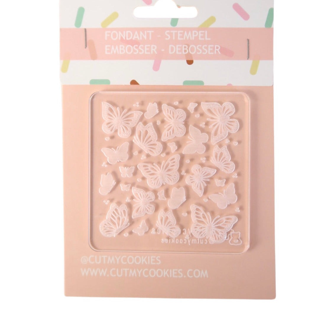 Fondant Stempel - Debosser - Schmetterlinge
