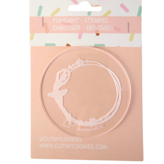 Fondant Stempel - Debosser - Ballerina
