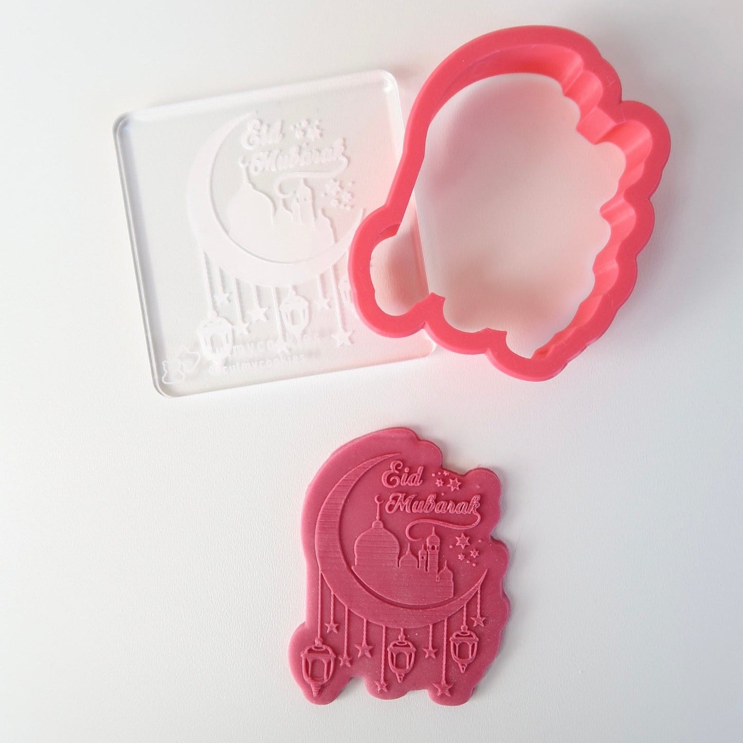 Fondant Stempel - Debosser - Mond mit Moschee